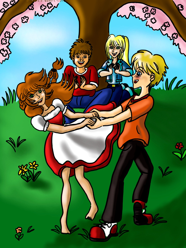 Illustration des Kinderbuchs Hilfe, es spukt